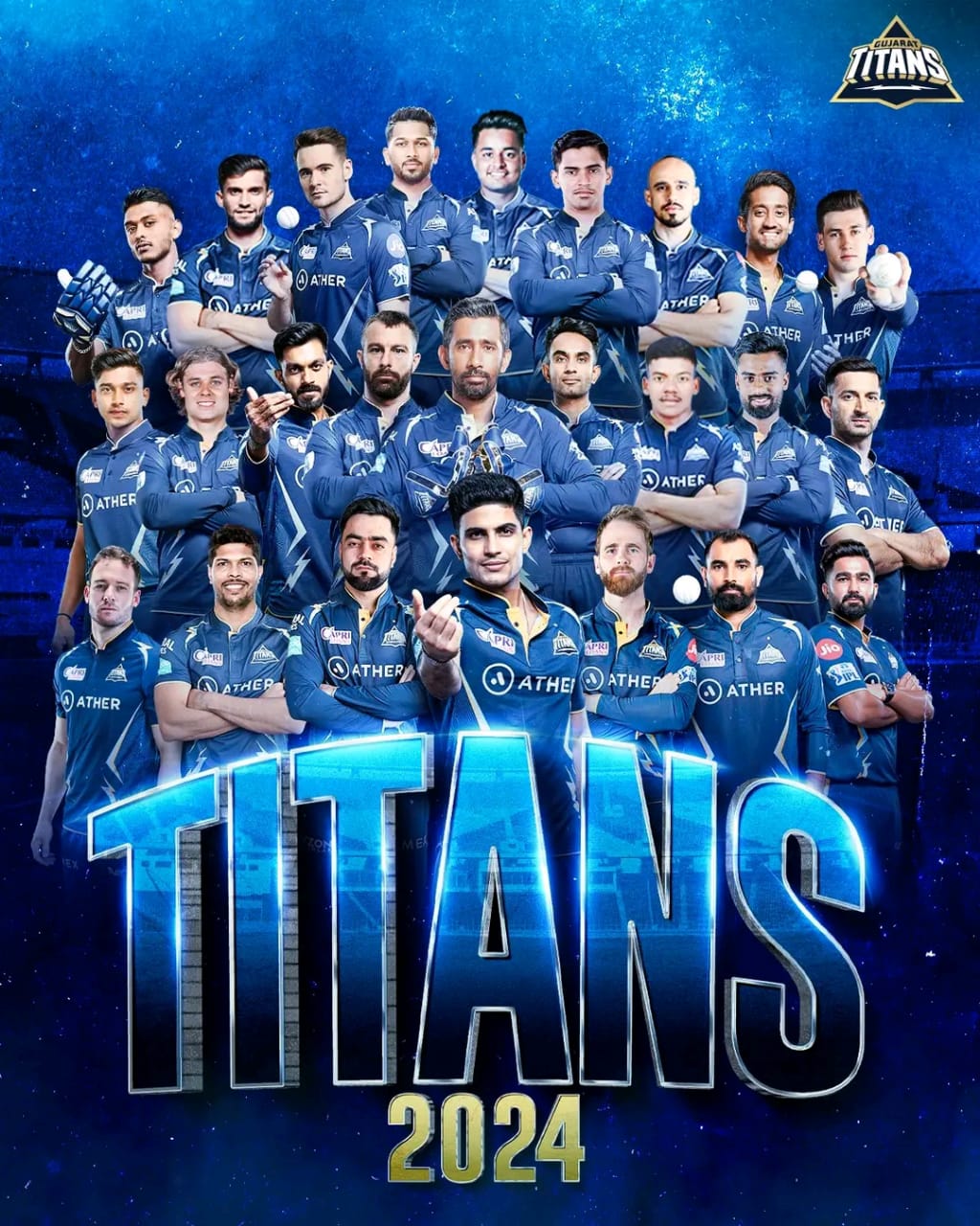 Gujarat Titans (GT) IPL 2024 squad